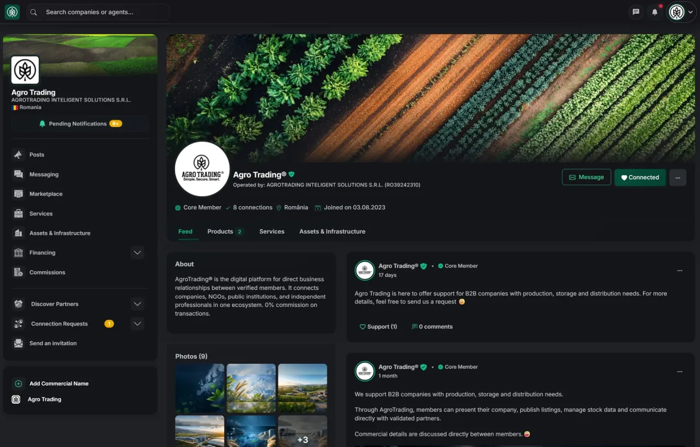 Funkcionalnosti AgroTrading